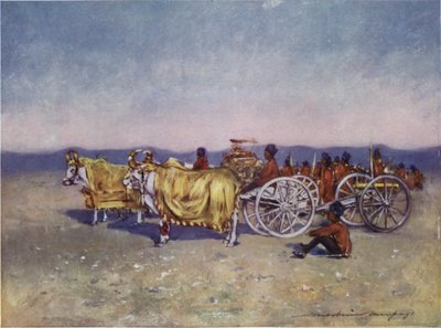 Los Cañones de Oro y Plata de Baroda de Mortimer Ludington Menpes